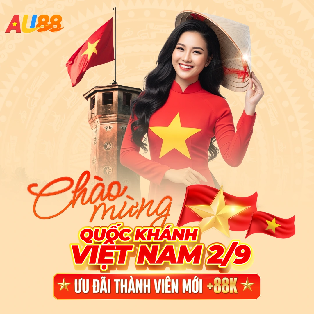 Banner nhà cái au88 bản mobi mừng 2-9
